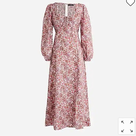 Jcrew Sweetheart Dress in floral - Picture 2 of 6